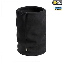 M-Tac шарф-труба Elite короткий з затяжкою фліс (260г/м2) Black. Фото 3