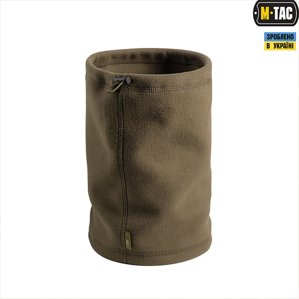 M-Tac шарф-труба Elite короткий з затяжкою фліс (260г/м2) Dark Olive. Фото 3