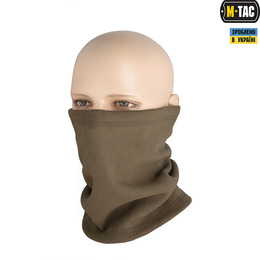 M-Tac шарф-труба Elite короткий з затяжкою фліс (260г/м2) Dark Olive
