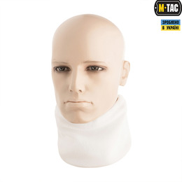M-Tac шарф-труба Elite короткий з затяжкою фліс (260г/м2) White. Фото 2