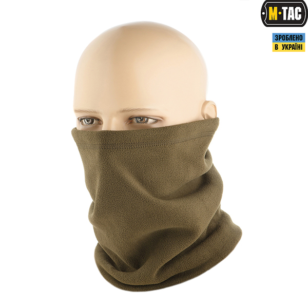 M-Tac шарф-труба Elite з затяжкою фліс (260г/м2) Dark Olive