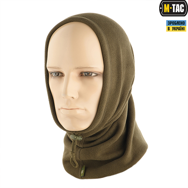 M-Tac шарф-труба Elite з затяжкою фліс (260г/м2) Dark Olive. Фото 3