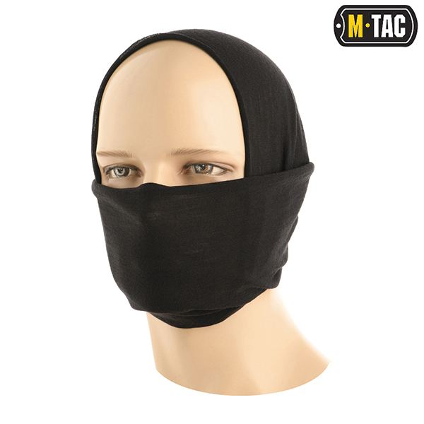 M-Tac шарф-труба Merino Wool Black. Фото 2