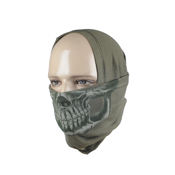 M-Tac шарф-труба Reaper Skull олива. Фото 5
