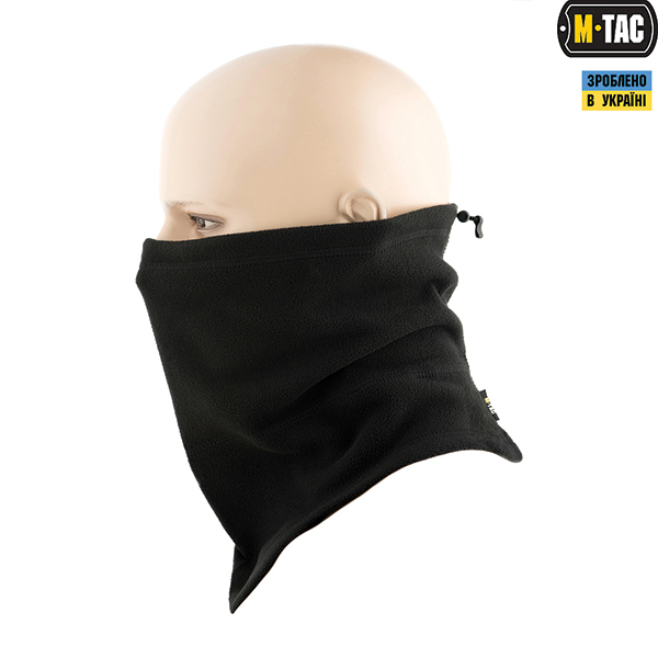 M-Tac шарф-труба анатомічний Elite фліс (270г/м2) Black. Фото 2