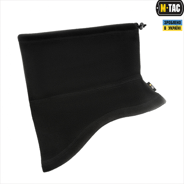 M-Tac шарф-труба анатомічний Elite фліс (270г/м2) Black. Фото 4