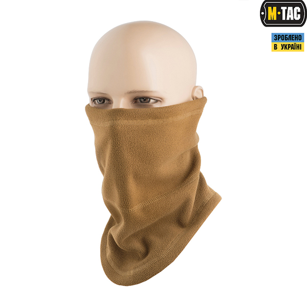 M-Tac шарф-труба анатомічний Elite фліс (270г/м2) Coyote Brown