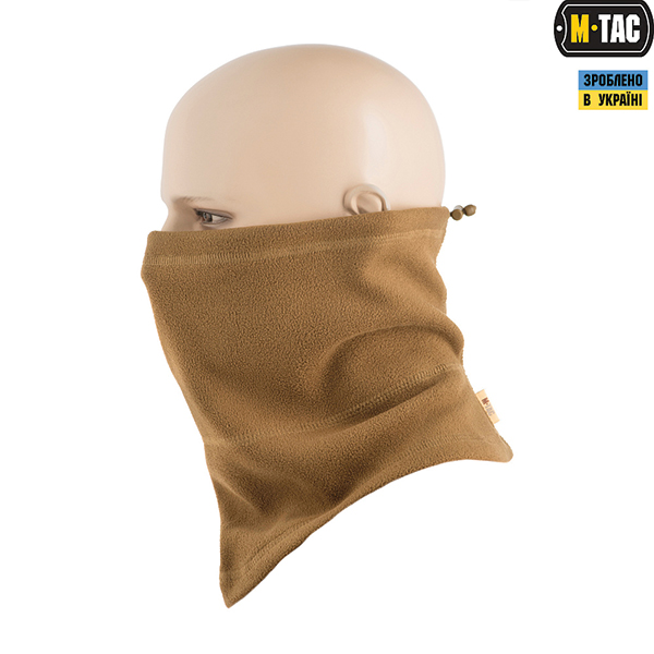 M-Tac шарф-труба анатомічний Elite фліс (270г/м2) Coyote Brown. Фото 2