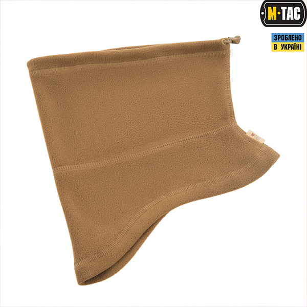 M-Tac шарф-труба анатомічний Elite фліс (270г/м2) Coyote Brown. Фото 4