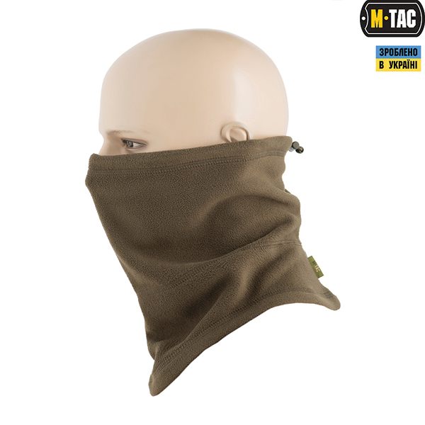 M-Tac шарф-труба анатомічний Elite фліс (270г/м2) Dark Olive. Фото 2