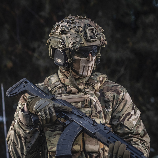 M-Tac шарф-труба полегшений Punisher Coyote. Фото 11