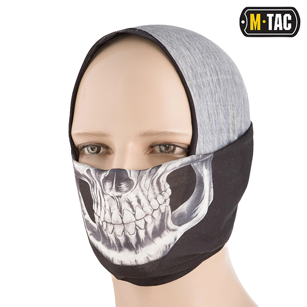 M-Tac шарф-труба полегшений Reaper Skull Black. Фото 2