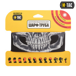 M-Tac шарф-труба полегшений Reaper Skull Black. Фото 8