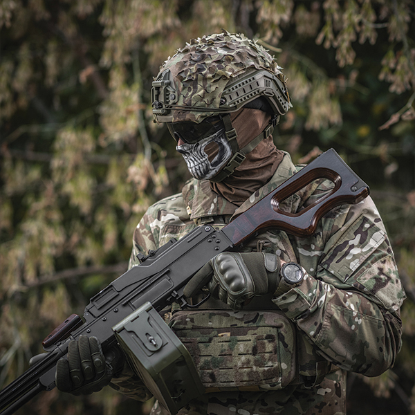 M-Tac шарф-труба полегшений Reaper Skull Coyote. Фото 11