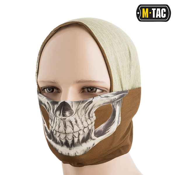 M-Tac шарф-труба полегшений Reaper Skull Coyote. Фото 2