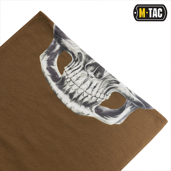 M-Tac шарф-труба полегшений Reaper Skull Coyote. Фото 7