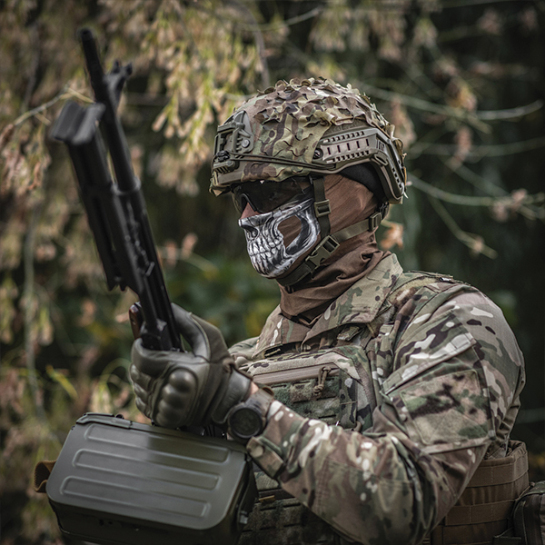 M-Tac шарф-труба полегшений Reaper Skull Coyote. Фото 8