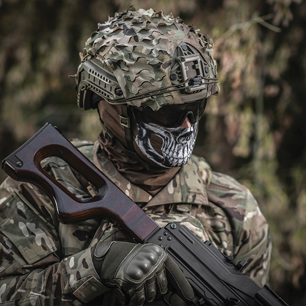 M-Tac шарф-труба полегшений Reaper Skull Coyote. Фото 9