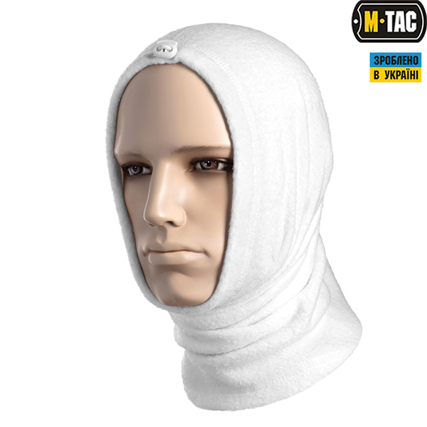 M-Tac шарф-труба з затяжкою фліс (260г/м2) білий. Фото 4
