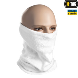 M-Tac шарф-труба з затяжкою фліс (260г/м2) білий. Фото 3