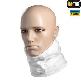 M-Tac шарф-труба з затяжкою фліс (260г/м2) білий. Фото 5
