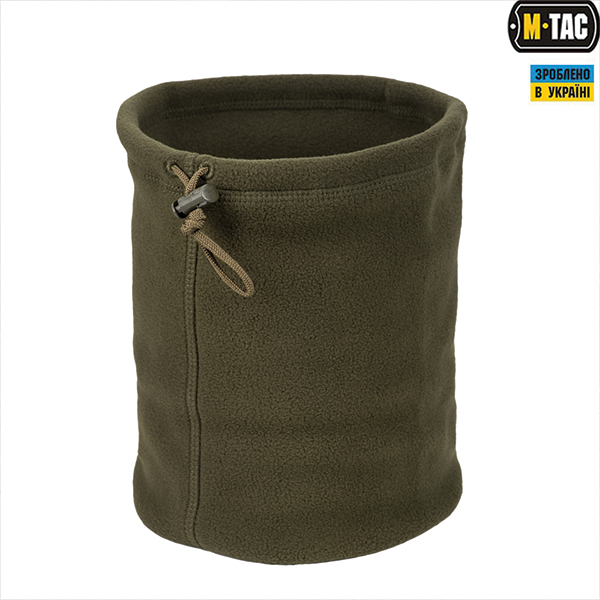 M-Tac шарф-труба з затяжкою фліс (260г/м2) олива. Фото 4