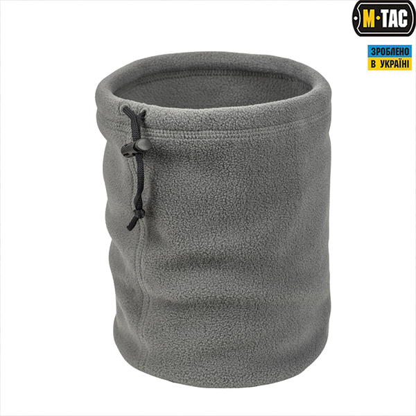 M-Tac шарф-труба з затяжкою фліс (260г/м2) сірий. Фото 4