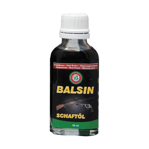 Масло Ballistol Balsin Schaftol 50мл. д/ухода за деревом, темно-кори