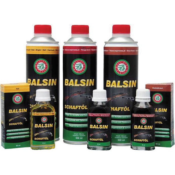 Масло Ballistol Balsin Schaftol 50мл. д/ухода за деревом, темно-кори. Фото 2