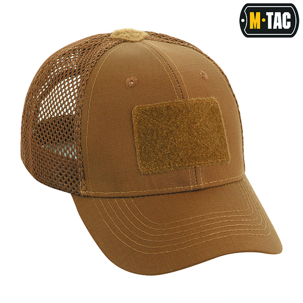M-Tac бейсболка з липучкою та сіткою Flex ріп-стоп Coyote Brown. Фото 2