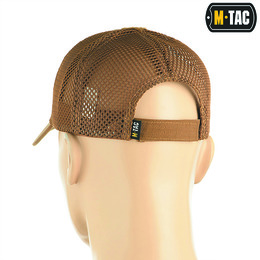 M-Tac бейсболка з липучкою та сіткою Flex ріп-стоп Coyote Brown. Фото 3
