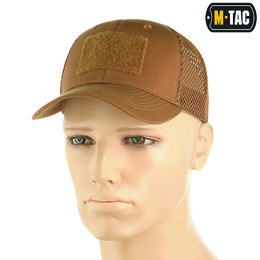 M-Tac бейсболка з липучкою та сіткою Flex ріп-стоп Coyote Brown. Фото 4