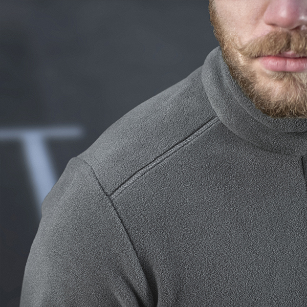 M-Tac кофта Nord Fleece Polartec Dark Grey. Фото 17