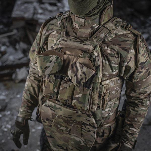 M-Tac Горжет з балістичними пакетами 1 клас для Cuirass QRS Multicam. Фото 15