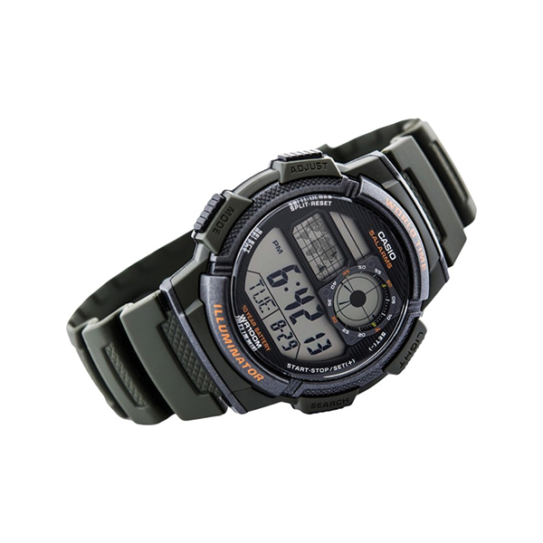 Годинник Casio TIMELESS COLLECTION AE-1000W-3AVEF Olive. Фото 5