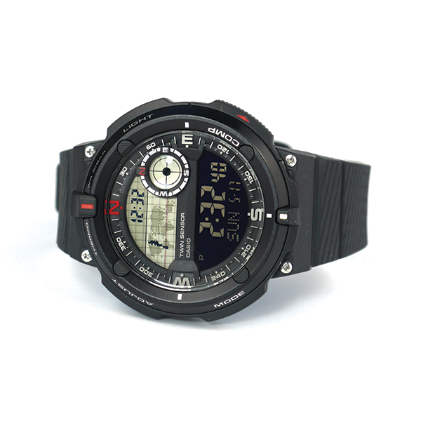 Годинник Casio SGW-600H-1BCF Black. Фото 2