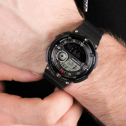 Годинник Casio SGW-600H-1BCF Black. Фото 3
