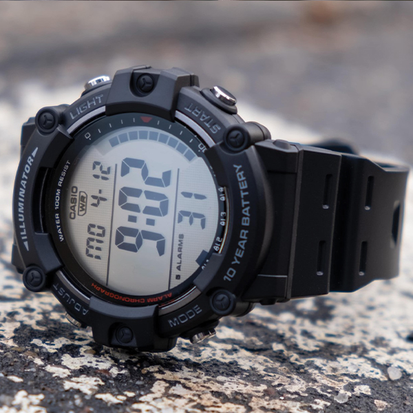 Годинник Casio TIMELESS COLLECTION AE-1500WH-1AVEF Black. Фото 5