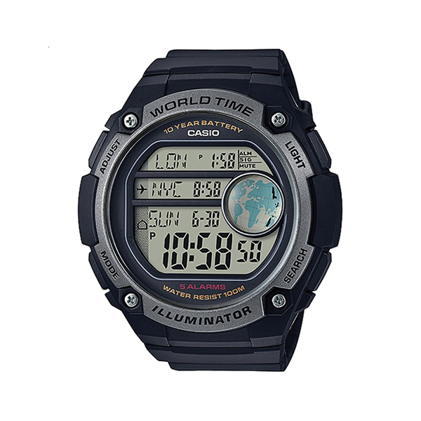Годинник Casio AE-3000W-1AVEF Black