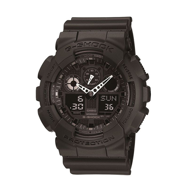 Годинник Casio G-Shock GA-100-1A1ER Black
