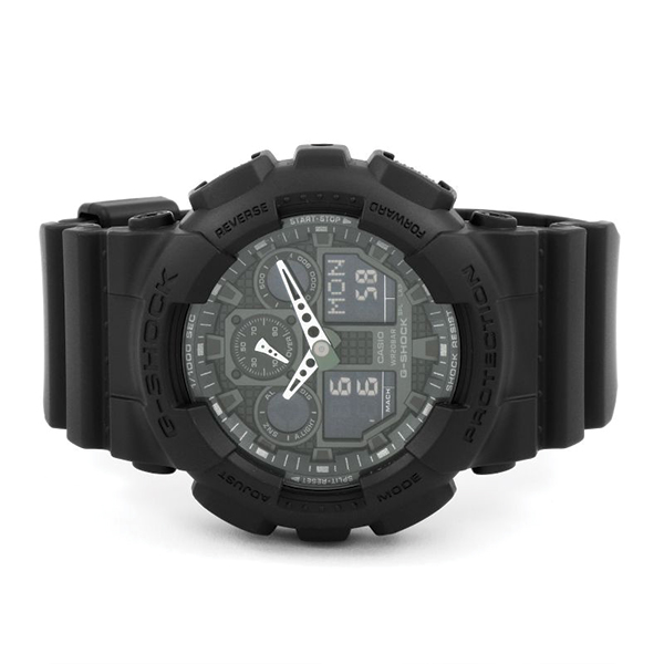 Годинник Casio G-Shock GA-100-1A1ER Black. Фото 2