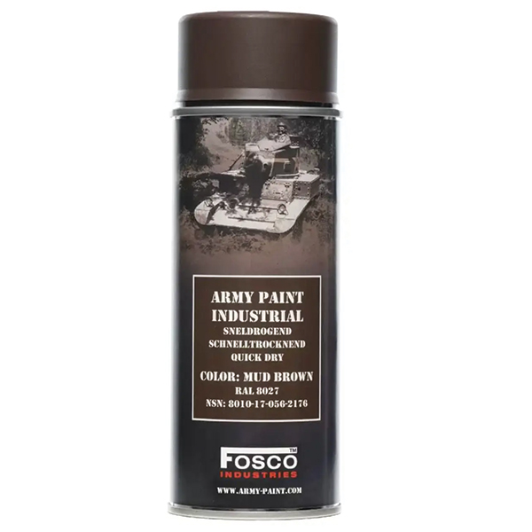 Фарба маскувальна аерозольна Fosco 400 мл Dark Brown