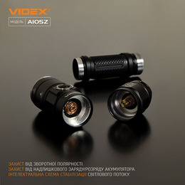 Портативний світлодіодний ліхтарик VIDEX VLF-A105Z 1200Lm 5000K. Фото 12