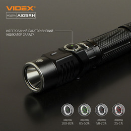 Портативний світлодіодний ліхтарик VIDEX VLF-A105RH 1200Lm 5000K. Фото 12