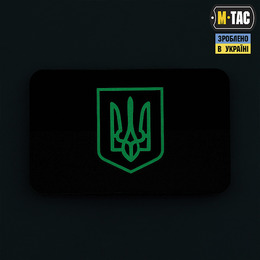 M-Tac нашивка прапор  України з гербом (80х50 мм) Olive/GID