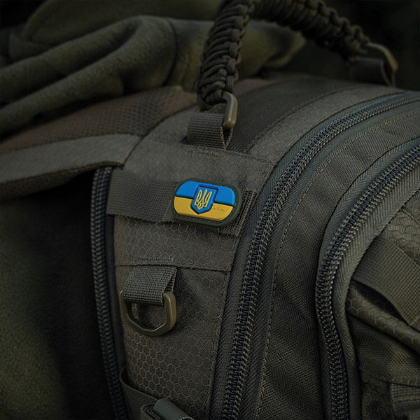 M-Tac Molle Patch Прапор України з гербом PVC Full Color/Ranger Green. Фото 5