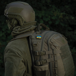 M-Tac Molle Patch Прапор України з гербом PVC Full Color/Ranger Green. Фото 7