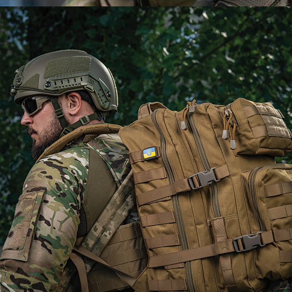 M-Tac Molle Patch Прапор України з гербом Full Color/Ranger Green. Фото 7
