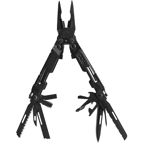 Мультитул SOG Power Access Deluxe/Fabric Sheath + Hex Bit Kit Black