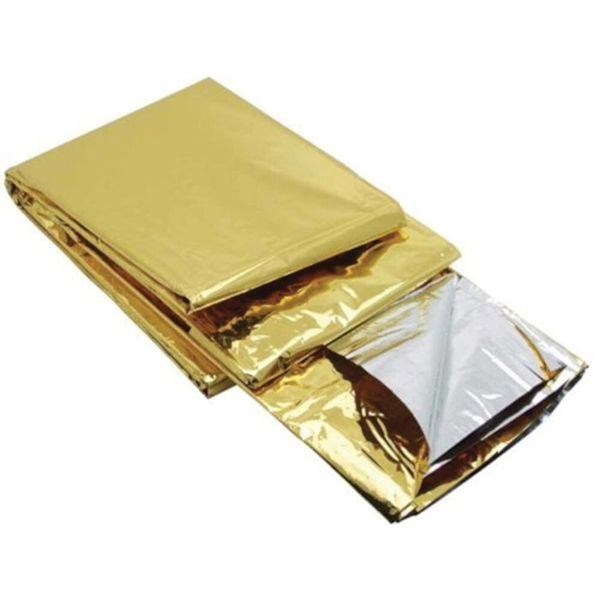 Термоковдра рятувальна Base Camp Thermal Blanket 210*160 см. Фото 3